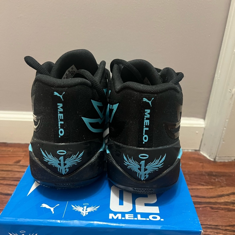 Puma LaMelo Shoes Mens Size 12 MELO 1 MB.02 Sneakers Blue Black Basketball